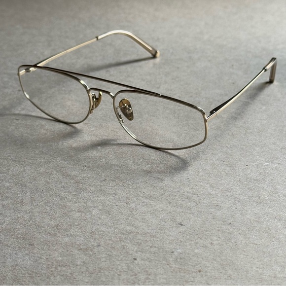 Retrosuperfuture Tema Optical Oro gold aviator eyeglasses - Picture 3 of 10